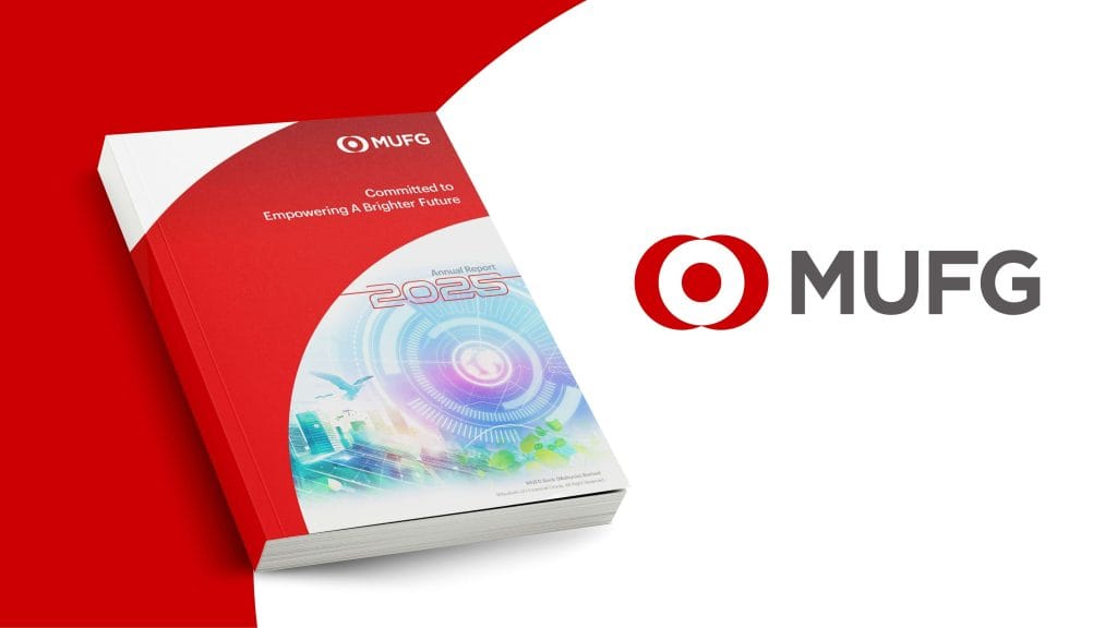 MUFG Bank Annual Report Design - NOGAP CREATIVE